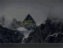 Tablet Screenshot of codemountain.ca